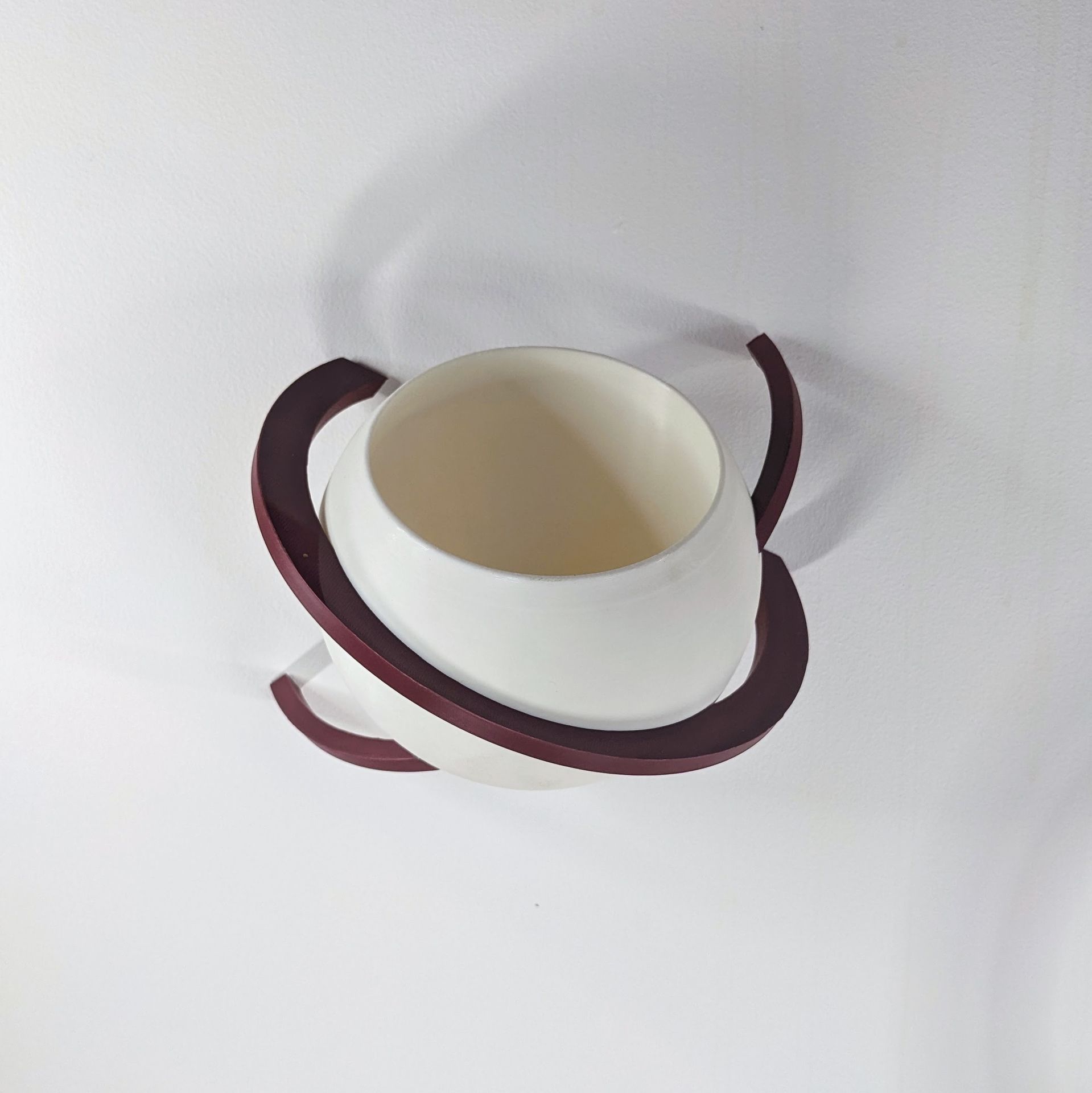 Venchartt Astral Cache-pot original design sphérique asymétrique Création en impression 3D personnalisable Cache-pot Plantes Artisanal Lyon Personnalisé Astral Original Design Sphère Décoration